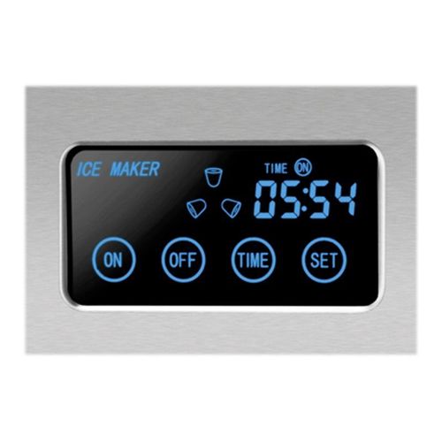 Machine à glaçons UNOLD 48955 - Inox/noir