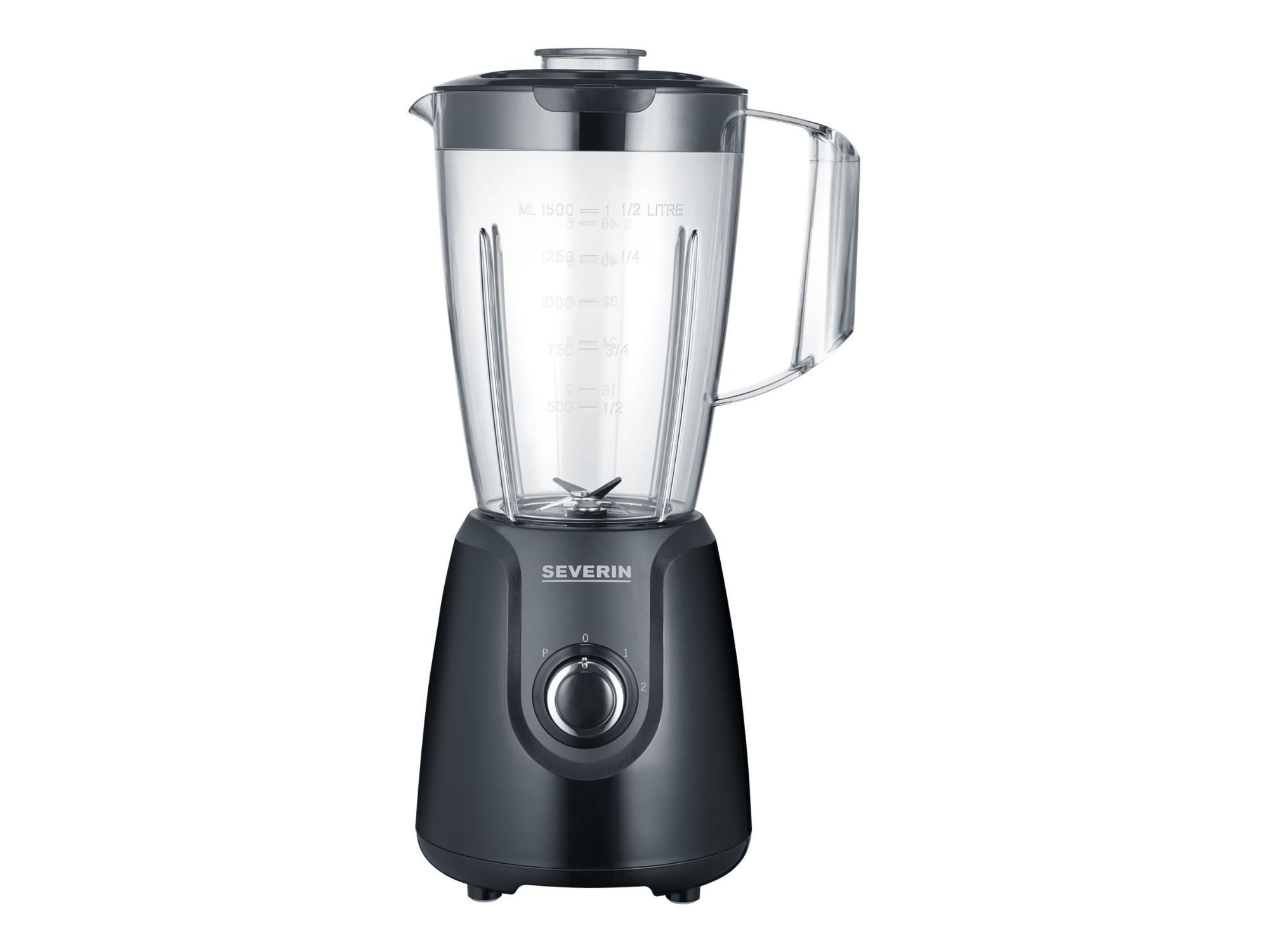 SEVERIN SM 3707 - Bol mixeur blender - 1.5 litres - 600 Watt - noir