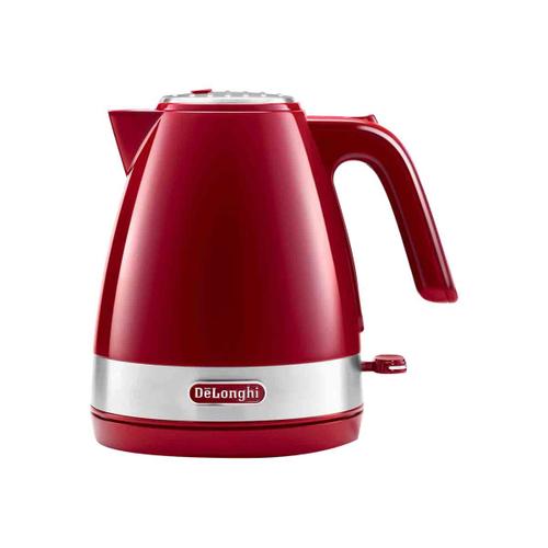 De'Longhi Active Line KBLA2000.R - Bouilloire - 1 litre - 2 kWatt - Rouge passion