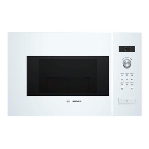 Bosch Serie | 6 BFL524MW0 - Four micro-ondes monofonction - encastrable - 20 litres - 800 Watt - blanc