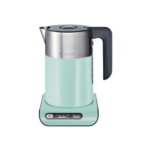 Bosch Styline TWK8612P - Bouilloire - 1.5 litres - 2.4 kWatt - turquoise menthe