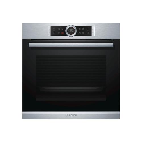 Bosch Serie 8 HBG635NS1 Four Inox et verre noir