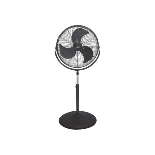 Domair BAP460 - Ventilateur - pose au sol - 46 cm - acier/noir