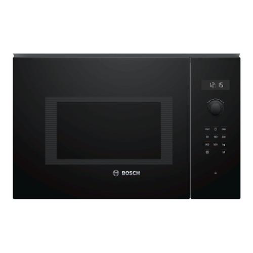 Bosch Serie | 6 BFL554MB0 - Four micro-ondes monofonction - intégrable - 25 litres - 900 Watt - noir