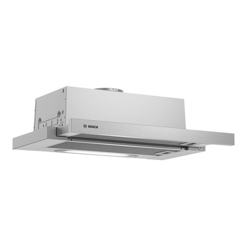 Bosch Serie 4 DFT63AC50 - Hotte - Téléscopique - Niche - largeur : 46 cm - profondeur : 28 cm - extraction et recirculation (avec kit de recirculation supplémentaire)