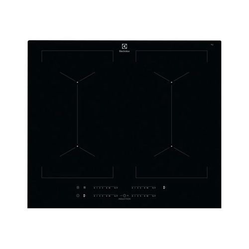 Electrolux EIV644 - Table de cuisson à induction - 4 plaques de cuisson - Niche - largeur : 56 cm - profondeur : 49 cm - noir - sans cadre