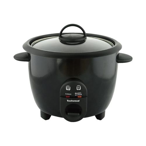 Techwood TCR-106 - Cuiseur à riz - 1 litre - 400 Watt - noir