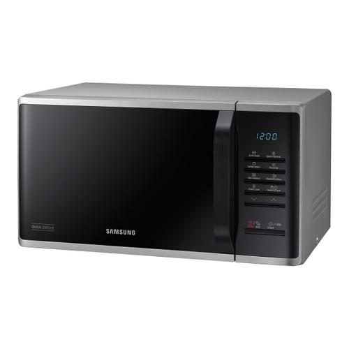 Samsung MS23K3513AS - Four micro-ondes monofonction - pose libre - 23 litres - 800 Watt - argent