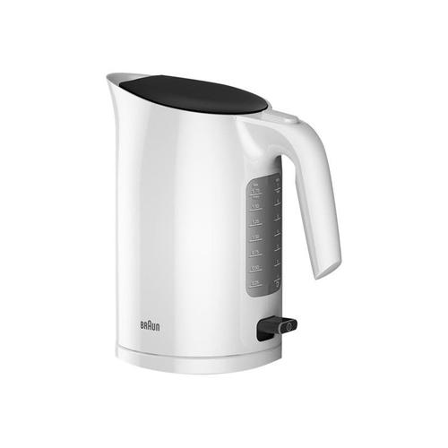 Braun PurEase WK 3110 WH - Bouilloire - 1.7 litres - 3 kWatt - blanc