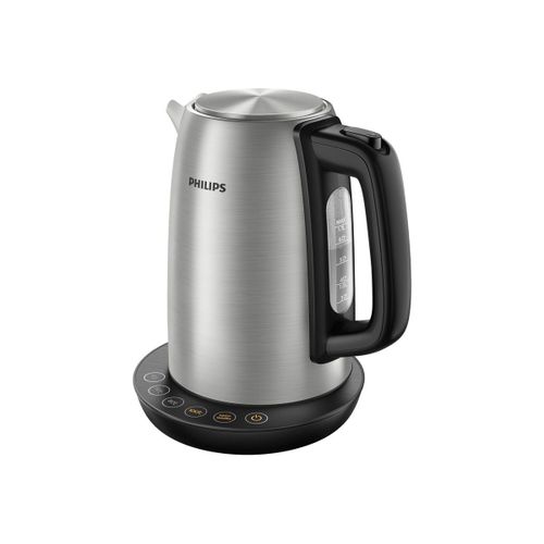 Philips Avance Collection HD9359 - Bouilloire - 1.7 litres - 2.2 kWatt - métal/métal brossé noir