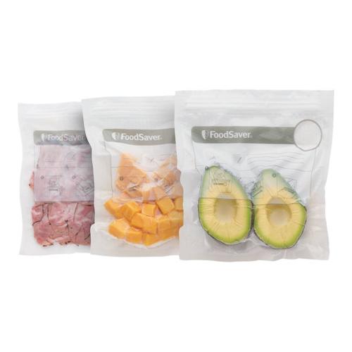 FoodSaver FVB015X - Sac zippé - pour emballeuse sous vide (pack de 26)