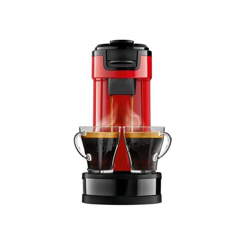 Philips Senseo Switch HD6592 - Machine à café - 1 bar - 7 tasses - rouge monza