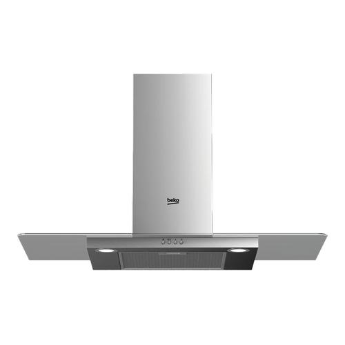 Hotte Cheminée plate Beko HCF91620X - Acier inoxydable/fumé