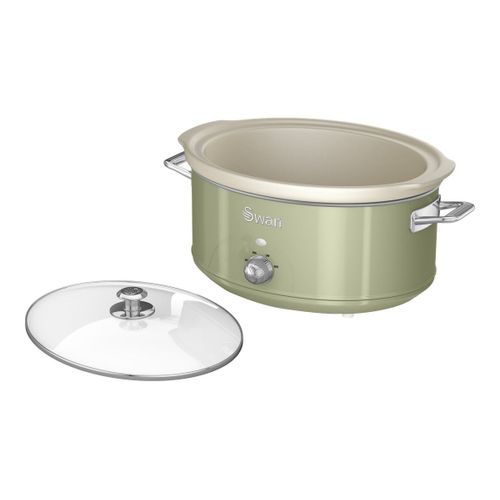 Swan Retro SF17031GN - Mijoteuse - 6.5 litres - 320 Watt - vert