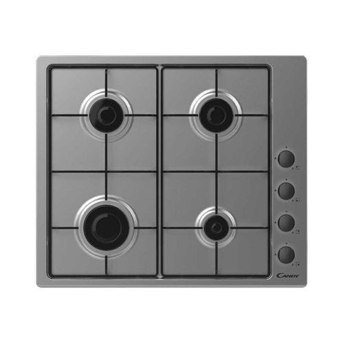 Candy POP EVO CHW640LXB Table de cuisson au gaz Inox - 4 foyers