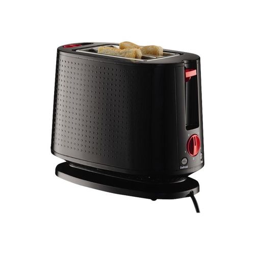BODUM Bistro 10709-01 - Grille-pain - 2 tranche - 2 Emplacements - noir