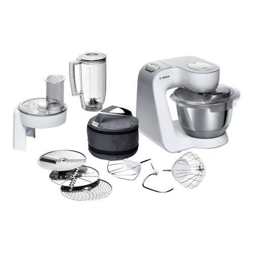 Bosch MUM5 CreationLine MUM58W20 - Robot pâtissier - 1000 Watt - blanc/argent