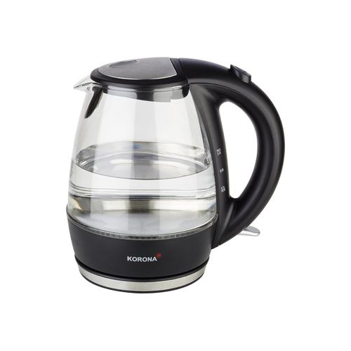 Korona - Bouilloire - 1.7 litres - 2.2 kWatt - inox/noir