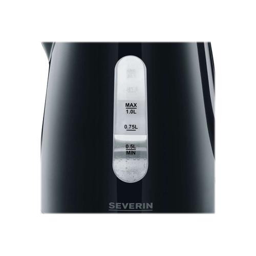 SEVERIN WK 3410 - Bouilloire - 1 litre - 2.2 kWatt - noir