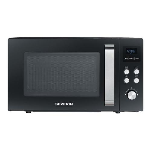 SEVERIN MW 7752 - Four micro-ondes combiné - grill - 23 litres - 900 Watt - noir