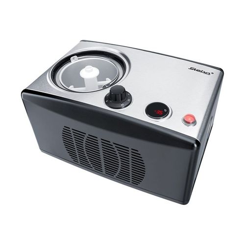 Steba IC 150 - Sorbetière - 1.5 litres - 150 Watt - inox/noir