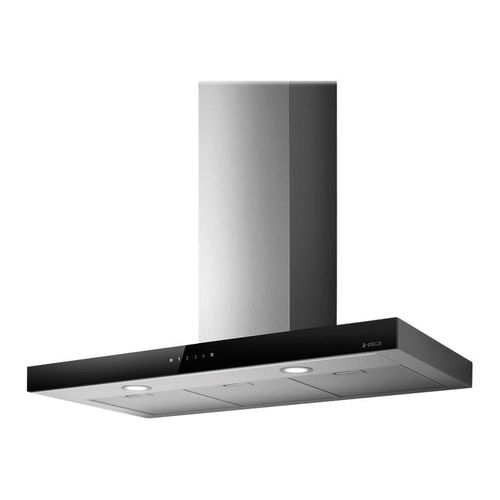 Hotte Cheminée plate Elica Joy BLIX/A/90 - Verre inox/noir