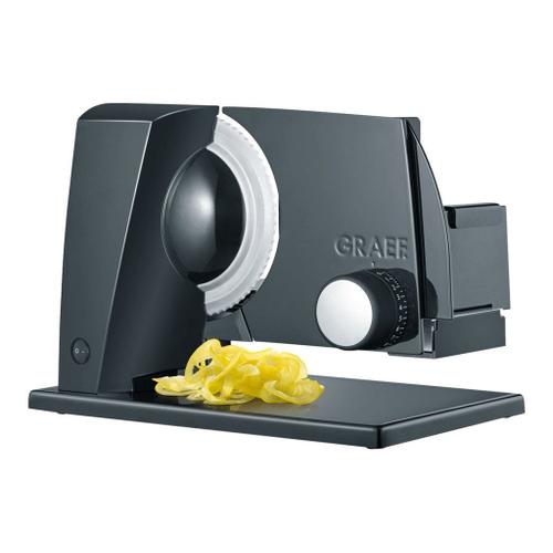 Graef Sliced Kitchen SKS S11002 - Trancheuse - 175 Watt - noir