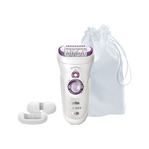 Braun Silk-Épil 9 Sensosmart 9/700 - Épilateur - Sans Fil - Blanc/Mauve