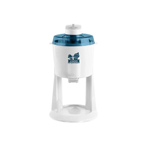 Livoo DOP172B - Sorbetière - 1.2 litres - 18 Watt - blanc/bleu