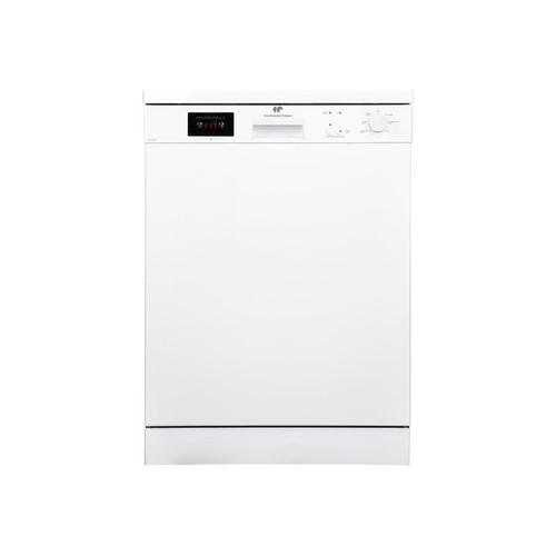 Continental Edison CELV1245WP - Lave vaisselle Blanc - Pose libre - largeur : 59.8