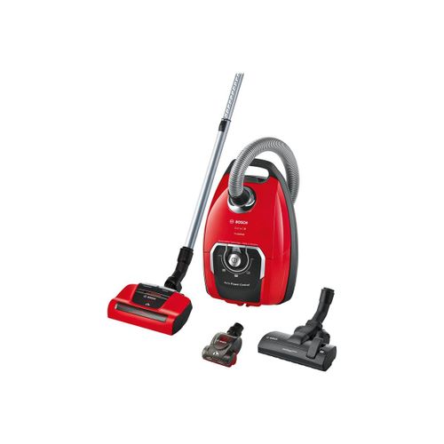 Bosch BGL8PET2 - Aspirateur - traineau - sac - rouge