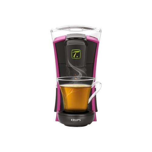 Krups Mini.T YY4123FD - Infuseur à thé - 1.3 litres - 1.5 kWatt - Fuchsia