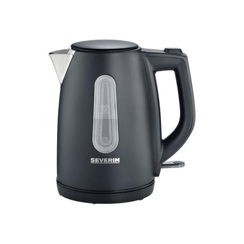 Severin WK 9553 - Bouilloire - 1 litre - 2.2 kWatt - noir mat