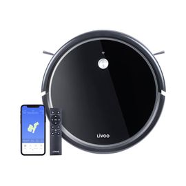 Livoo DOH126 - Aspirateur - robot - sans sac - noir