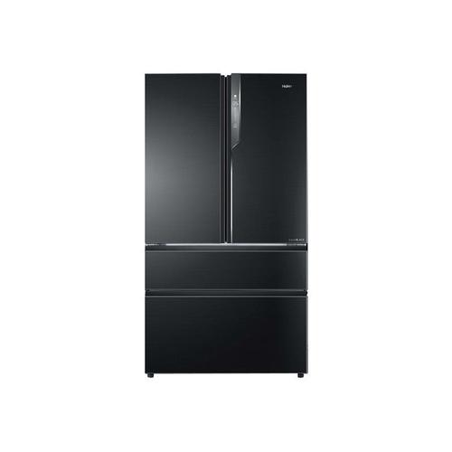 Réfrigérateur américain Haier HB26FSNAAA - 750 litres Classe E Inox noir