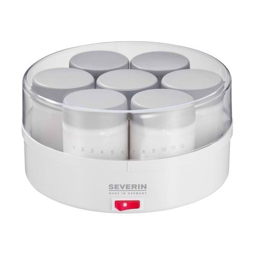 SEVERIN JG 3516 - Yaourtière - 12 Watt - bleu clair/blanc