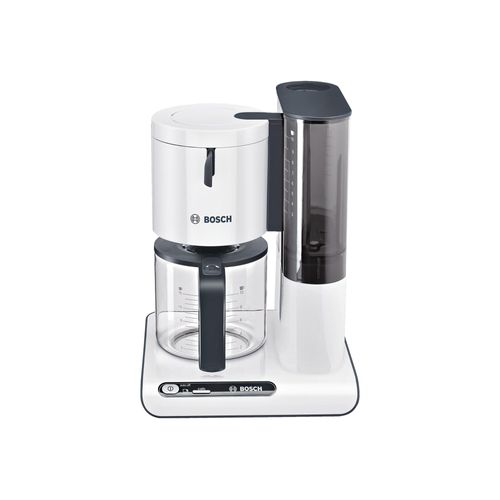 Bosch Styline TKA8011 - Cafetière - 15 tasses - blanc/anthracite