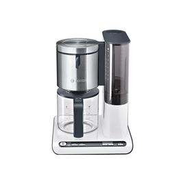 Bosch Styline TKA8631 - Cafetière - 10 tasses - blanc/anthracite