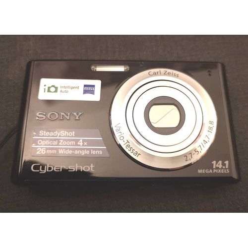 Sony SteadyShot DSC-W330 14.1 Mpix Noir