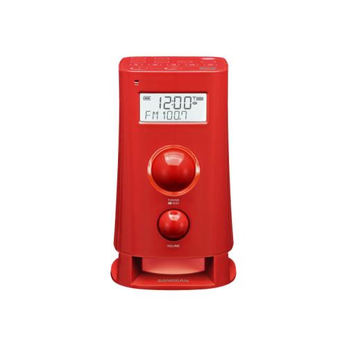 Sangean-K-200 - Radio-réveil - rouge