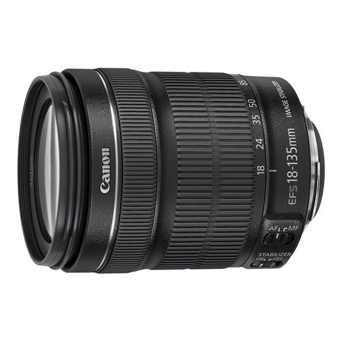 Objectif Canon EF-S - Fonction Zoom - 18 mm - 135 mm - f/3.5-5.6 IS STM - Canon EF/EF-S - pour EOS 1100, 60, 600, 650, 7D, Kiss X3, Kiss X5, Kiss X50, Rebel T3, Rebel T3i, Rebel T4i