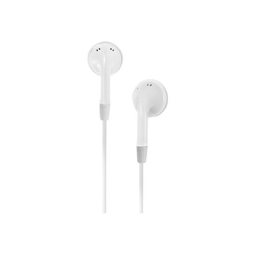 SBS Power Duo TE0SSE41W - Micro-casque - embout auriculaire - filaire - blanc