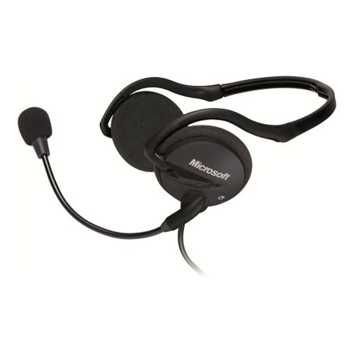 Microsoft LifeChat LX-2000 - Micro-casque - montage derrière le cou - filaire