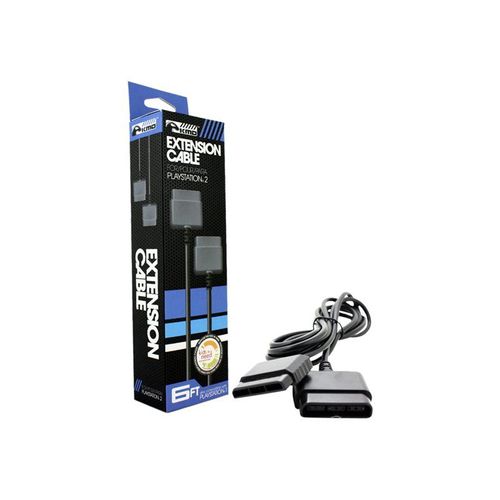 Kmd - Rallonge Pour Manette De Jeu - Connecteur De Contrôleur Ps2 Mâle Pour Connecteur De Contrôleur Ps2 Femelle - 1.8 M - Pour Sony Playstation 2