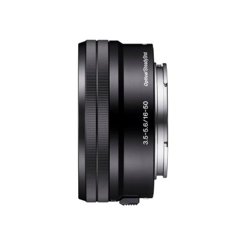 Objectif Sony SELP1650 - Fonction Zoom - 16 mm - 50 mm - f/3.5-5.6 PZ OSS - Sony E-mount - pour Cinema Line; a VLOGCAM; a1; a6700; a7 IV; a7C; a7C II; a7CR; a7R V; a7s III; a9 II; a9 III