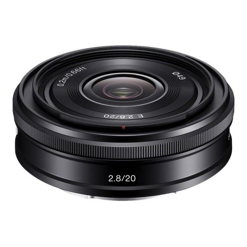 Objectif Sony SEL20F28 - Fonction Grand angle - 20 mm - f/2.8 - Sony E-mount - pour Cinema Line; a VLOGCAM; a1; a1 II; a6700; a7 IV; a7C; a7C II; a7CR; a7R V; a7s III; a9 III