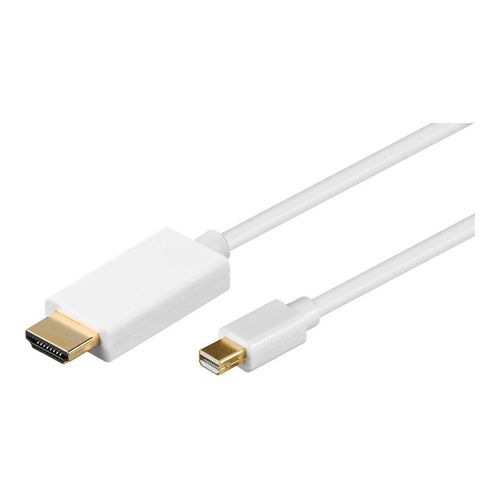 goobay - Câble adaptateur - Mini DisplayPort mâle pour HDMI mâle - 2 m - blanc