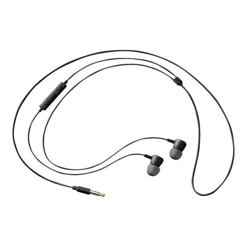 Samsung EO-HS130 - Écouteurs avec micro - intra-auriculaire - filaire - jack 3,5mm - noir - pour Galaxy Core Prime VE, Note 10, Note 8.0, S5, Tab 2, Tab 8.9, Tab WiFi, Xcover, Y Duos