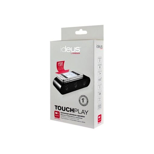 Ideus Touch Play - Enceinte sans fil - Noir
