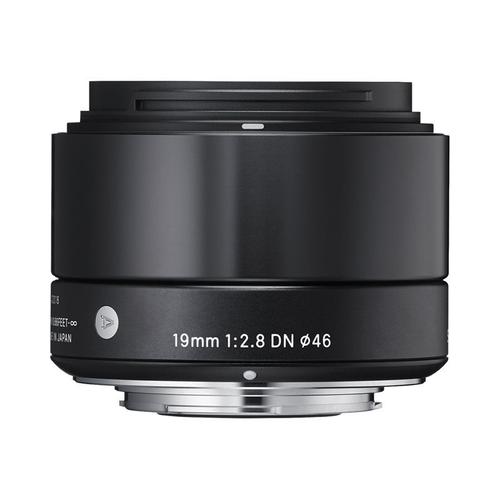 Objectif Sigma Art - Fonction Grand angle - 19 mm - f/2.8 DN - Sony E-mount - pour Sony Cinema Line; a VLOGCAM; a1; a6700; a7 IV; a7C; a7C II; a7CR; a7R V; a7s III; a9 III